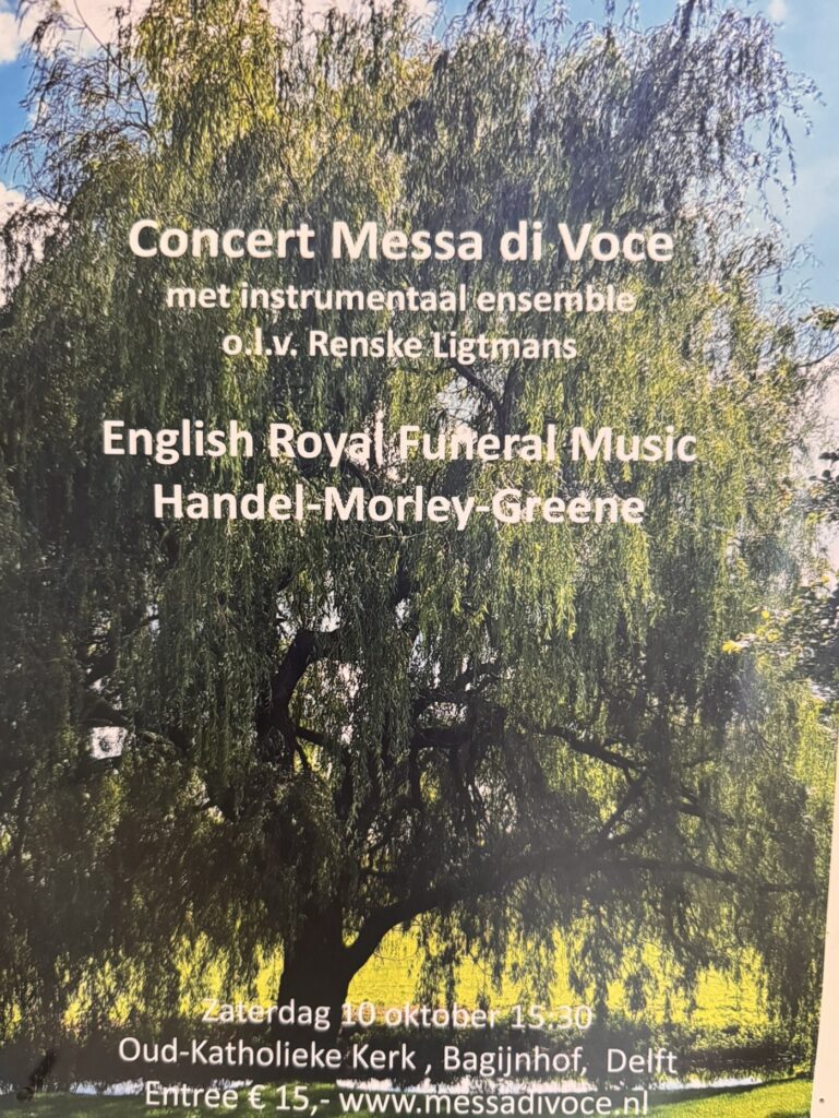 Mesa di Voce English Royal Funeral Music Zaterdag 10 oktober 15.30 